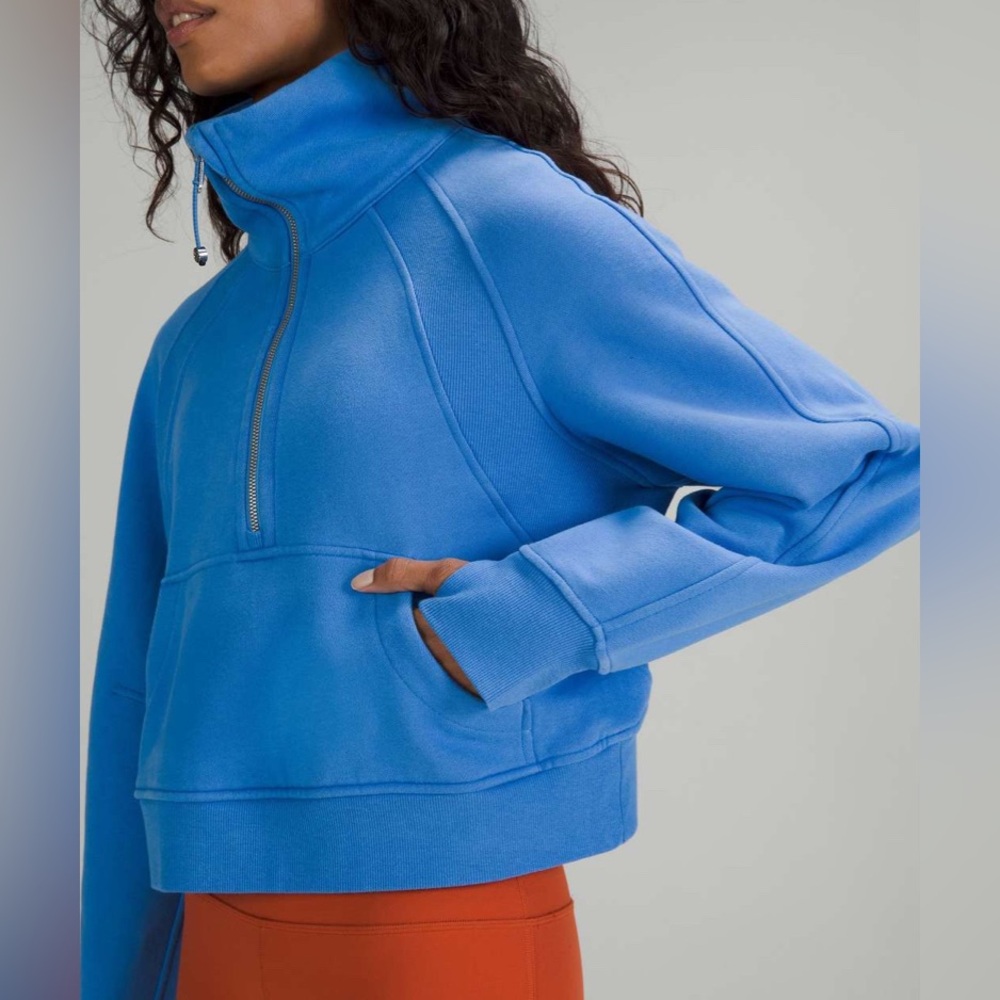 LULULEMON Scuba Oversized Funnel Neck Half-zip Hoodie
